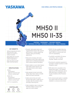 MH50 II-35 - Motoman Robotics