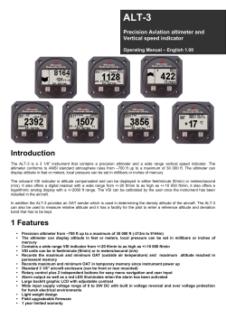 ALT-3 Manual