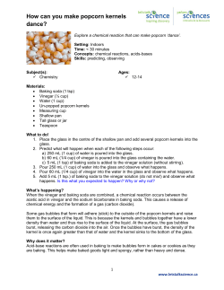 How can you make popcorn kernels dance?
