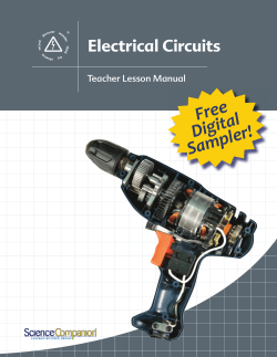 Electrical Circuits Sample - Lesson 6