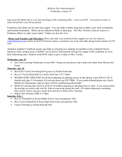 Freshmen class shirts are for sale once again! You can order t