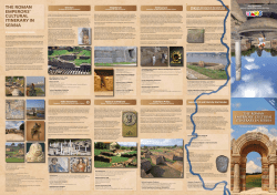 THE ROMAN EMPERORS` CULTURAL ITINERARY IN SERBIA