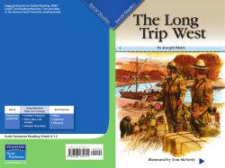 Long Trip West - DCSReadingCoaches