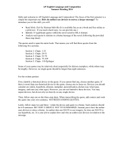 AP English Language and Composition