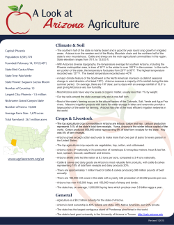 Arizona - National Agriculture in the Classroom