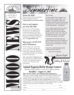 Annual Eggnog Bottle Design Contest