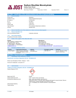 Sodium Bisulfate Monohydrate