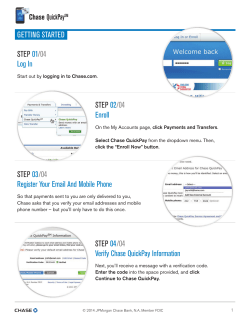 Chase QuickPay guide