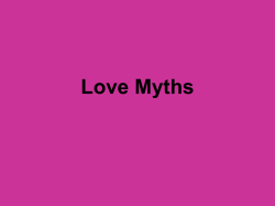 Love Myths