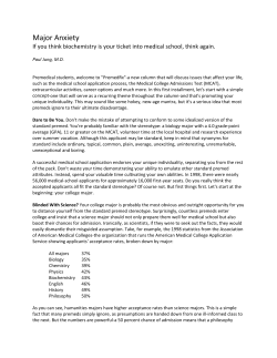 Highest Acceptance Rate for Medical School