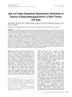 Age and Organ Dependent Spontaneous Generation of