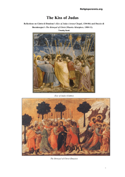 The Kiss of Judas - Religio Perennis