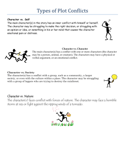 Character vs. Nature The character(s) faces conflict with