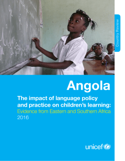 Angola - Unicef