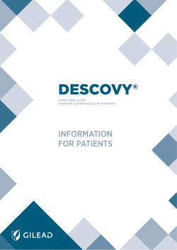 DESCOVY&reg;