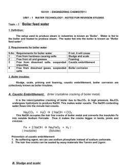Chemistry I Notes IV - SK Engineering Academy