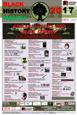 Calendar of Events