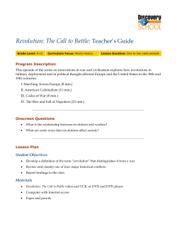 Revolution - Discovery Education