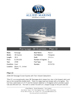 Rampage 38 Express - Tom Jenkins Yacht Sales