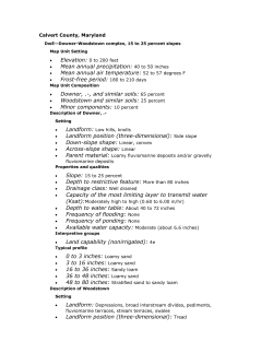 Mean annual precipitation: 40 to 50 inches Mean annual air