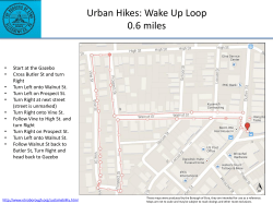 Urban Hikes: Wake Up Loop 0.6 miles