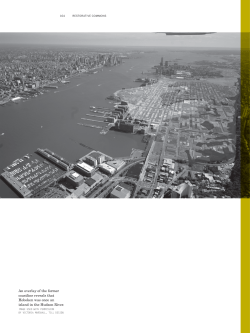 An overlay of the former coastline reveals that Hoboken was once