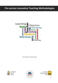 Adult Learning Principles