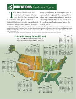 Beef USA - National Cattlemen`s Beef Association