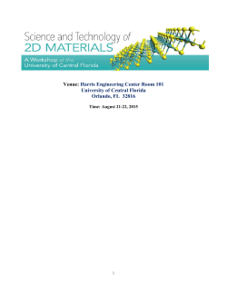 Book of Abstracts - NanoScience Technology Center