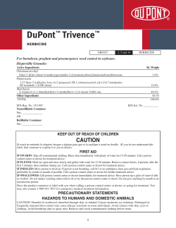 Trivence &reg; label