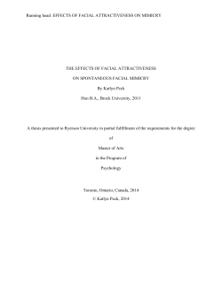 The effects of facial attractiveness on spontaneous facial mimicry.