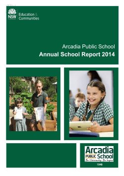 Annual School Report 2014