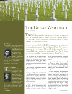 The Great War dead