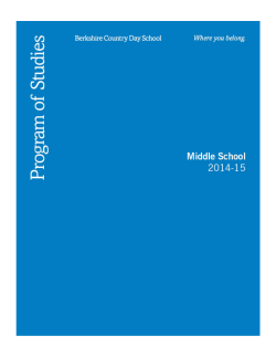 Untitled - Berkshire Country Day School