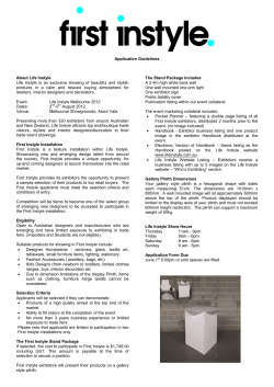 Application Guidelines About Life Instyle Life Instyle is an exclusive