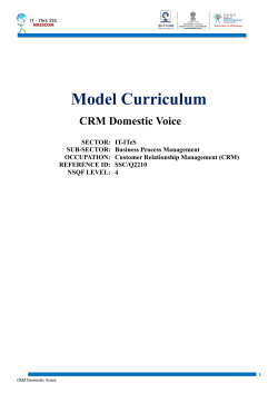 (CRM)-Domestic-Voice