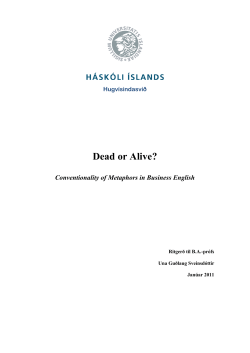 Dead or Alive?