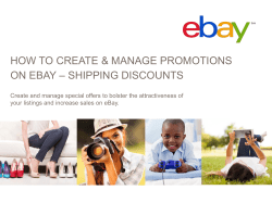 Shipping Discounts