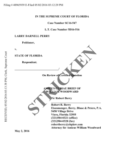 Filing # 40965939 E-Filed 05/02/2016 03:12:29 PM RECEIVED, 05