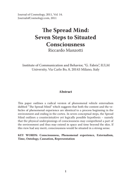 The Spread Mind: Seven Steps to Situated