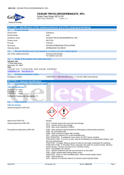 cesium trichlorogermanate, 95%