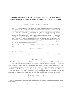 Lower bounds for the number of zeros of cosine
