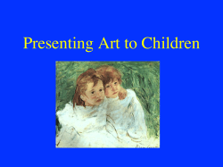 Presenting Art to Children