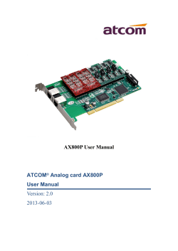 AX800P User Manual w..