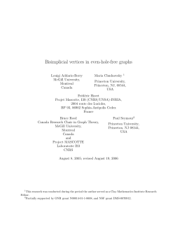 Bisimplicial vertices in even-hole