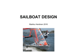 SAILBOAT DESIGN