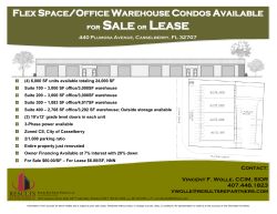 sale or lease - City of Casselberry