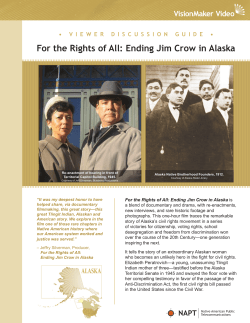 For the Rights of All: Ending Jim Crow in Alaska