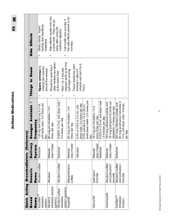 Asthma Medications E8 - Minnesota Department of Health