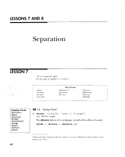 Separation
